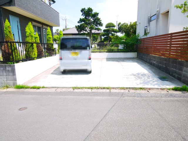 茂原市八千代1　中古戸建の駐車場|令和3年5月築　３LDK  都市ガス　駐車2台可能 JR外房線茂原駅徒歩約15分