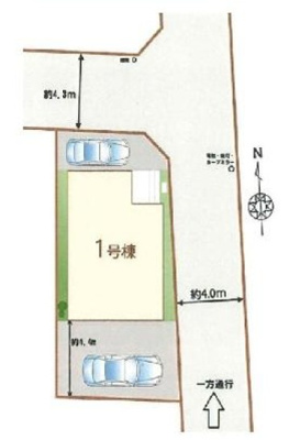 【区画図】 | 小平市津田町2丁目　新築戸建　全１棟