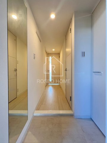 プライム大阪城北の玄関