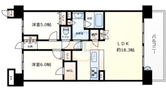 【間取り】 | リバーガーデン岸里玉出 | リバーガーデン岸里玉出　間取り