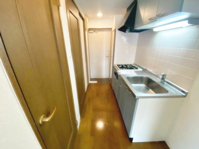 ＣＡＳＡ　ＢＩＡＮＣＡのキッチン|コンパクトなキッチンで掃除もラクラク