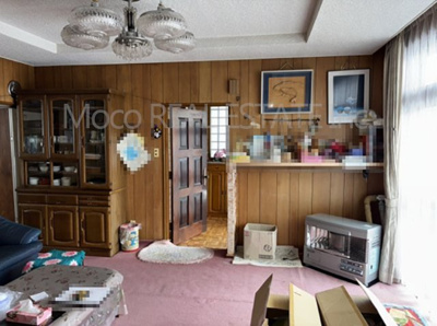 【居間・リビング】 | 北見市東相内町中古住宅