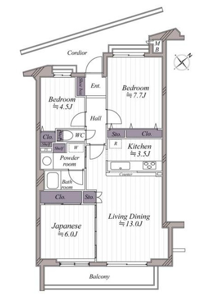 【間取り】の画像