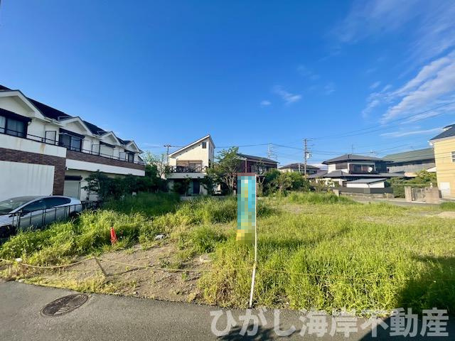 茅ヶ崎市南湖　売地　全４区画の前面道路含む現地写真|現地外観