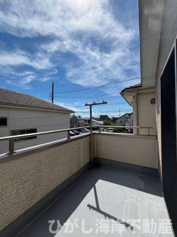 茅ヶ崎市ひばりが丘　中古戸建のバルコニー|バルコニー