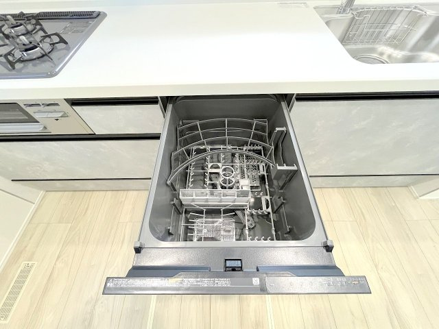 あきる野市二宮全２棟　新築分譲のキッチン