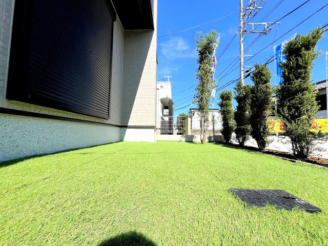 あきる野市二宮全２棟　新築分譲の庭