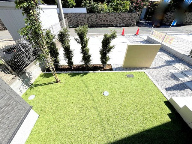 あきる野市二宮全２棟　新築分譲の庭