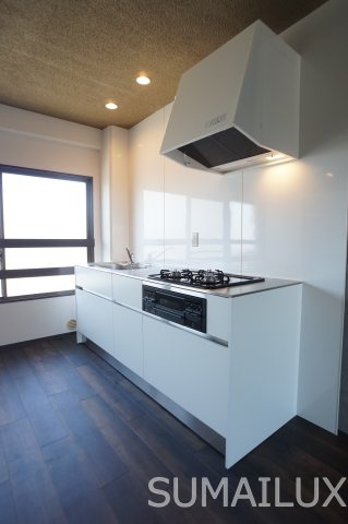 熊本市東区新南部３丁目の賃貸マンションのキッチン