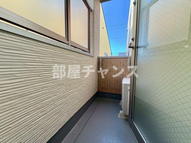 ハーモニーテラス高道町Ⅵのバルコニー