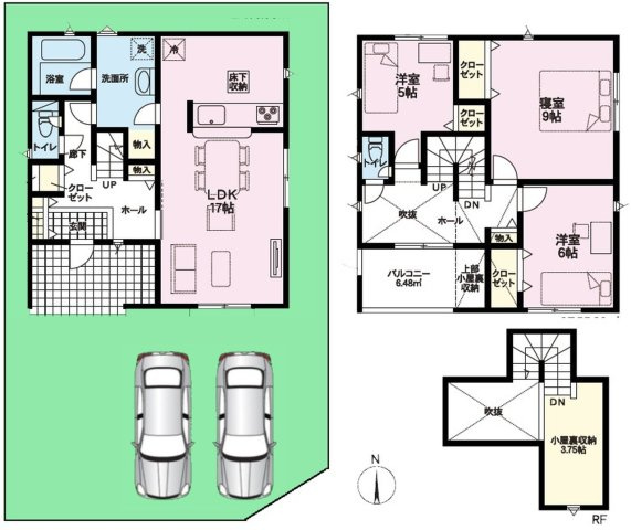 クレイドルガーデン白山市松本町　第４　第１