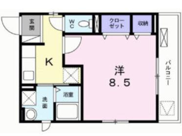 ミニカトレアⅠの間取り