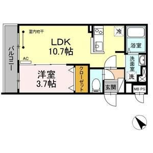 【間取り】 | マルシェ八軒