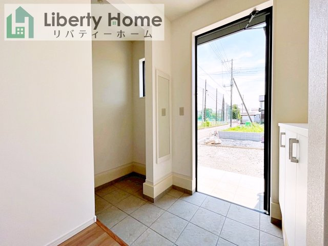 常陸太田市馬場町2期　新築戸建の玄関