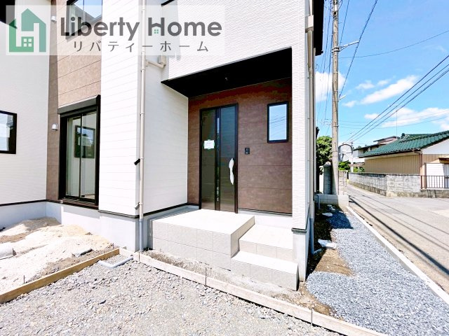 常陸太田市馬場町2期　新築戸建のエントランス