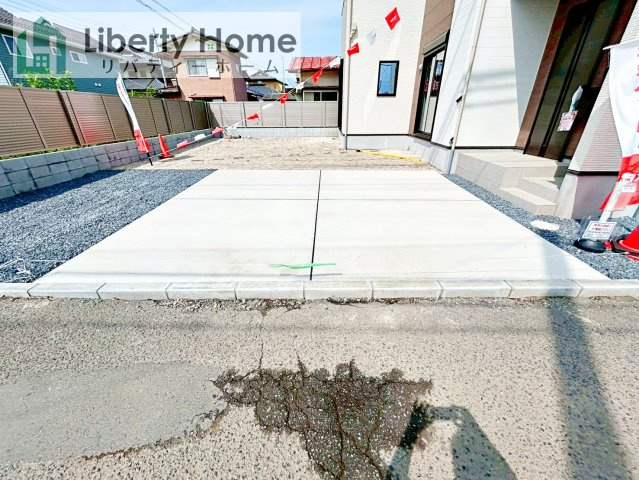 常陸太田市馬場町2期　新築戸建の駐車場