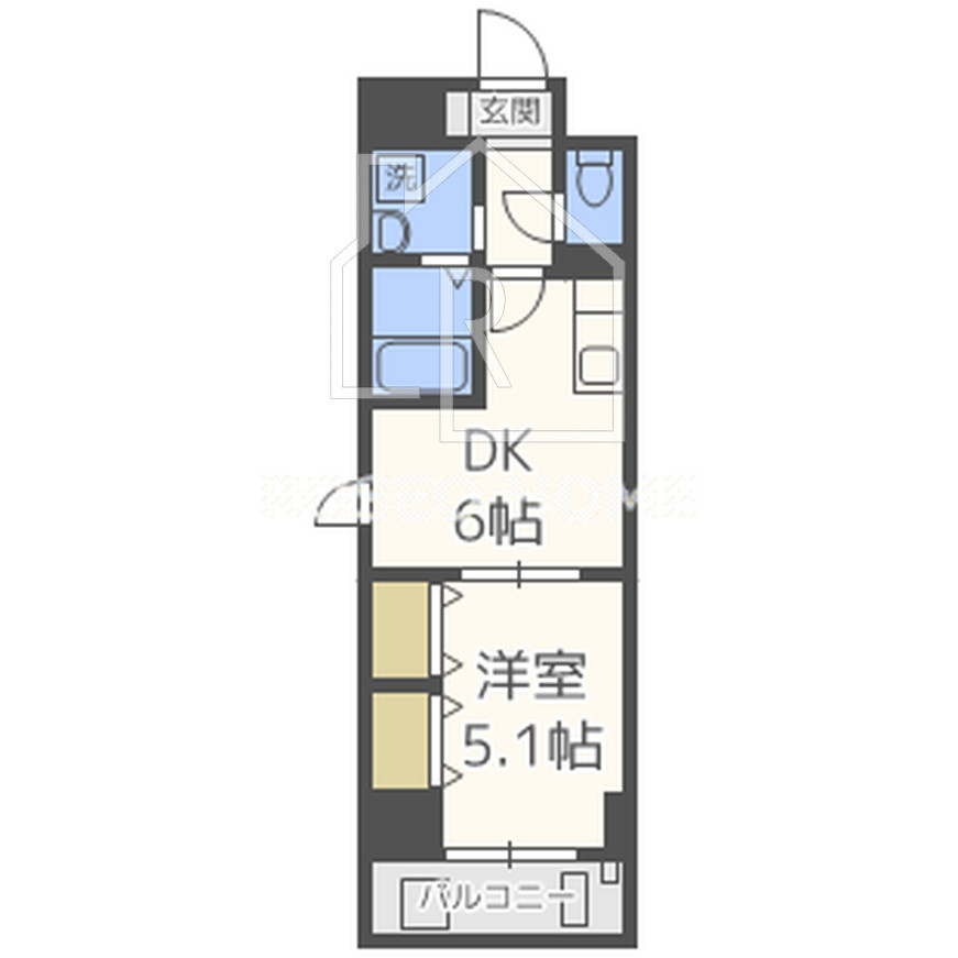 SKレジデンス天神西町の間取り