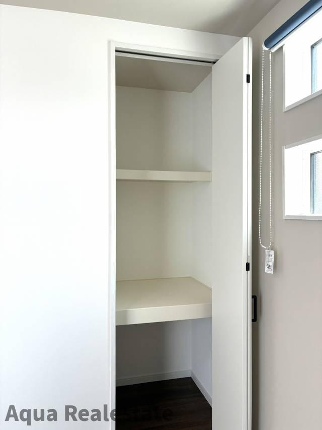 高松市仏生山町　モデルハウスの収納|収納スペース豊富です