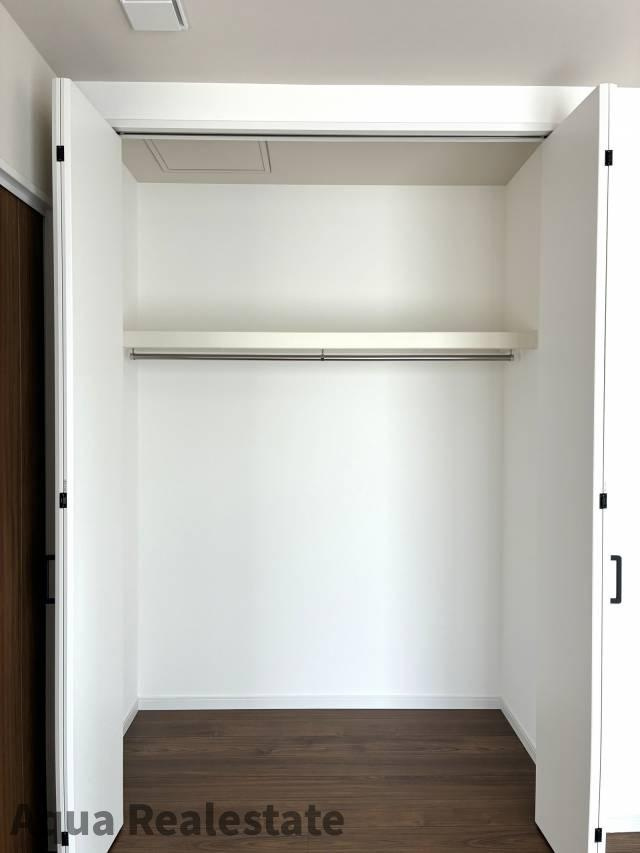 高松市仏生山町　モデルハウスの収納|専用の収納スペースです