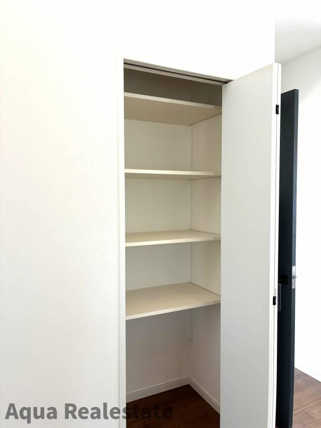 高松市仏生山町　モデルハウスの収納|収納豊富です