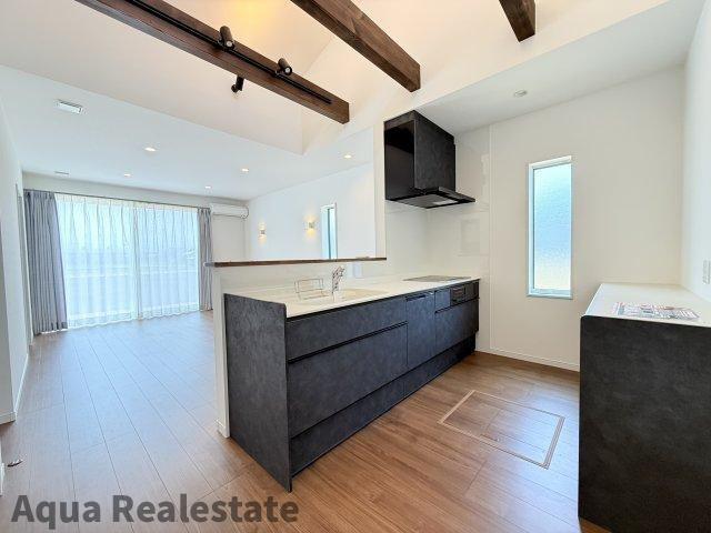 高松市仏生山町　モデルハウスのキッチン|キッチンです