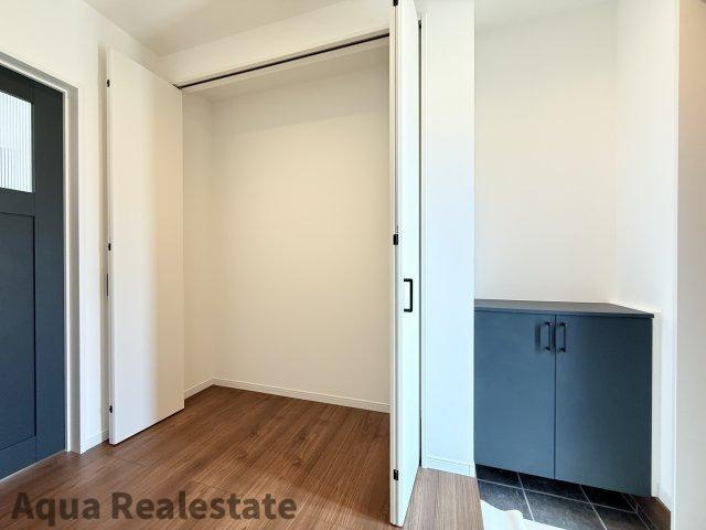 高松市仏生山町　モデルハウスの収納|大きなスペースがあり、収納には困りません