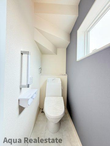 リーブルガーデン観音寺市茂木町のトイレ|シンプルで使いやすいトイレです