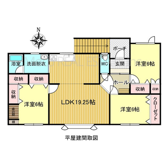 【間取り】 | 北見市美山町中古住宅