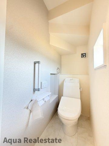リーブルガーデン高松市多肥上町第九のトイレ|シンプルで使いやすいトイレです