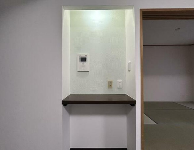 【中古マンション】ライオンズマンション若葉台のセキュリティ|リビングニッチにはTVモニター付きインターフォン付き！