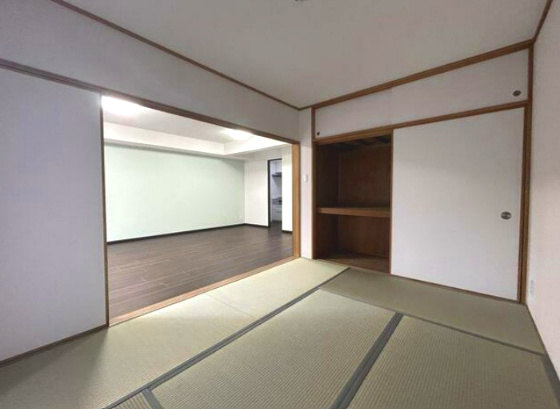 【中古マンション】ライオンズマンション若葉台の和室|同じく6帖和室です♪