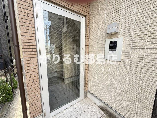 ハーモニーテラス高殿のエントランス