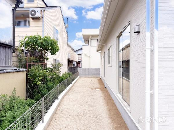 和歌山市杭ノ瀬第3-2号棟　新築戸建の庭