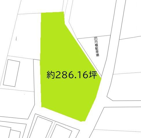 和歌山市園部　土地の土地図