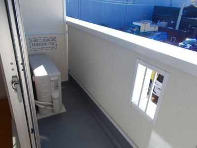 【バルコニー】 | ビューハイツ横尾Ⅱ | お洗濯にも便利なバルコニー付き