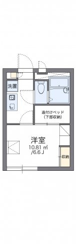 レオパレスルミエールの間取り