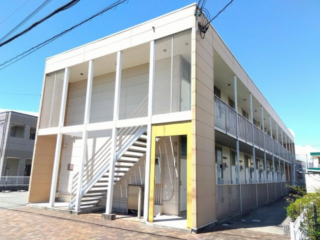 明石市大久保町西脇のアパートの外観