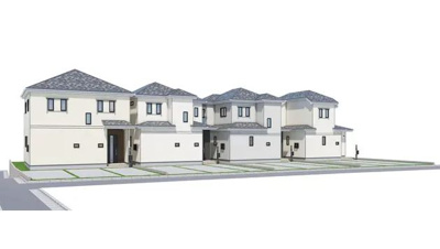 【外観パース】 | 富士市厚原 2期 新築一戸建て B号棟 | 外観パースです