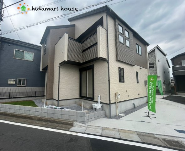 上尾市瓦葺　新築戸建　ブルーミング01の外観|現地写真