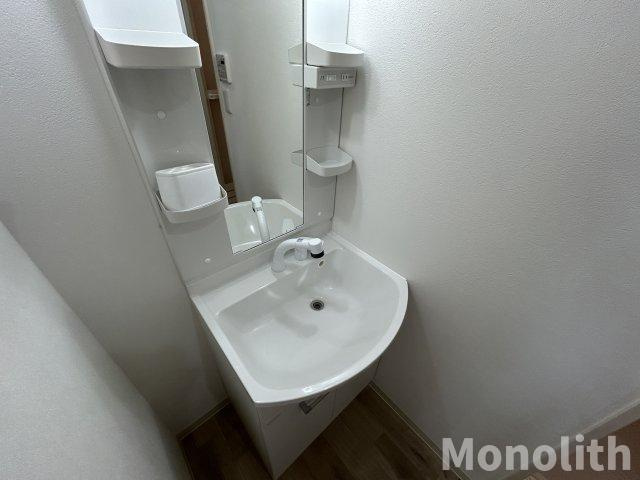 グランハイツ西喜の独立洗面台