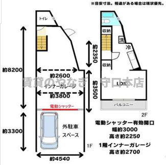 【間取り】 | 大日ガレージハウス
