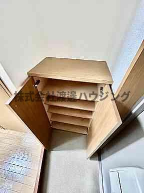 マンション野口2の収納|玄関収納