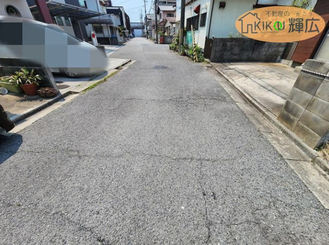 【前面道路含む現地写真】 | 加古川市加古川町河原　　土地