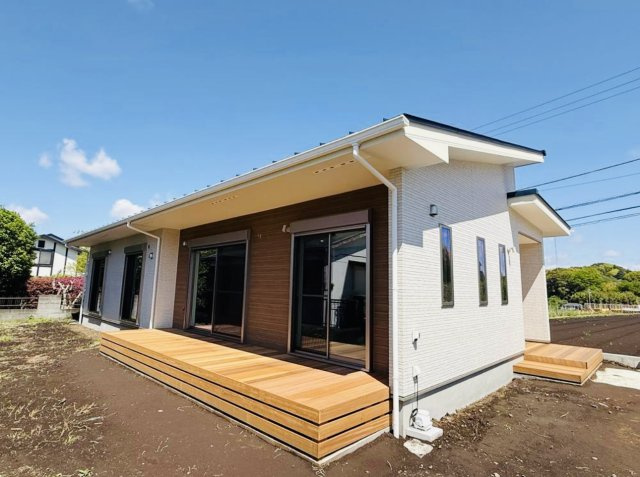 茅ヶ崎市堤　新築平屋戸建の外観