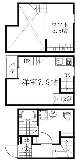 ＬＥ ＣＯＣＯＮ豊田Ａの間取り