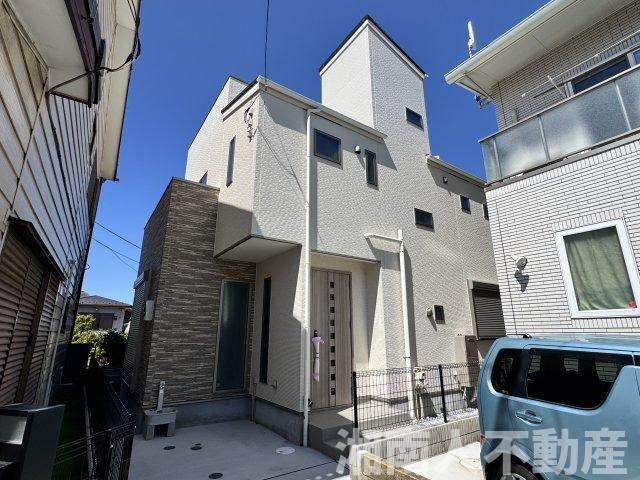 鎌倉市腰越４丁目新築戸建の外観|落ち着いた雰囲気の外観です