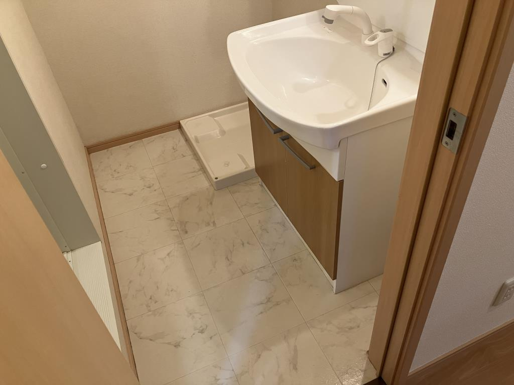 ユニヴェールの洗面所