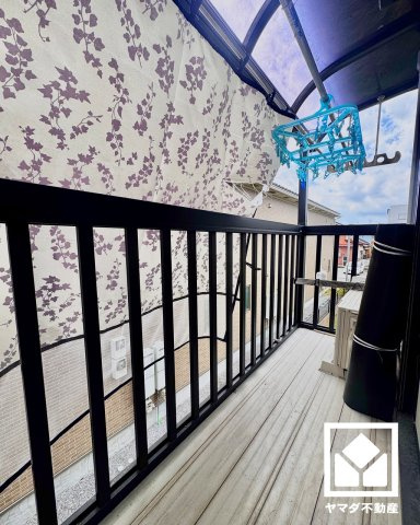 滋賀県彦根市平田町のバルコニー