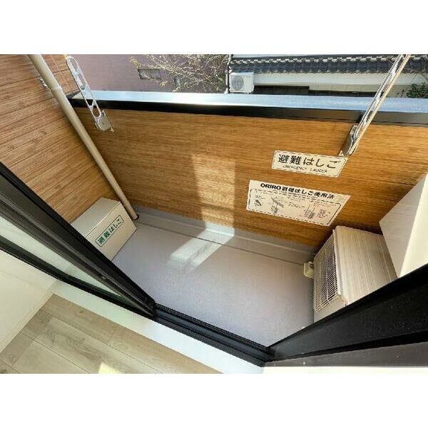 ハーモニーテラス十番　名古屋市賃貸　仲介手数料無料のバルコニー