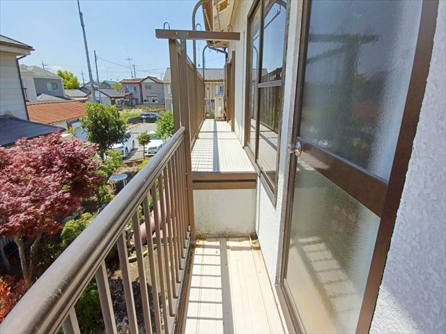 東松山市松山町1丁目　中古戸建のバルコニー|2階